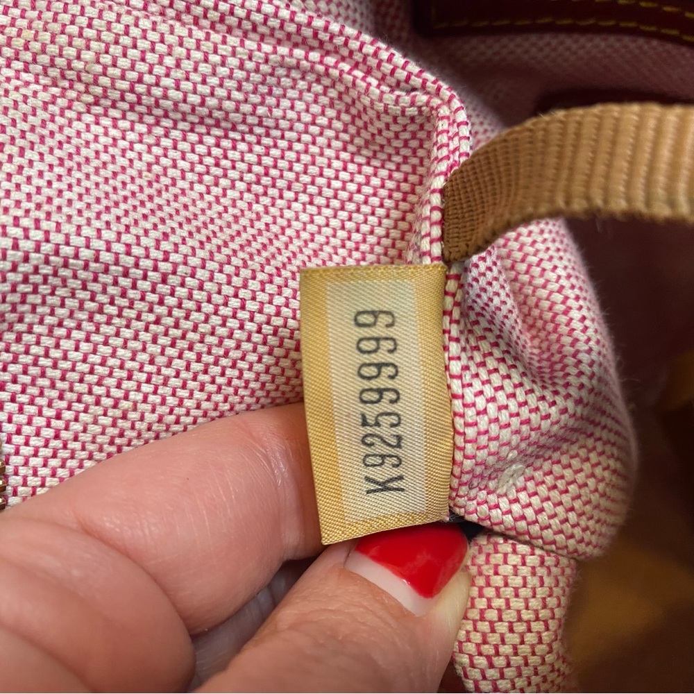 Dooney & Bourke Charleston shopper vintage 90s red pebbled leather tote bag - Picture 8 of 8